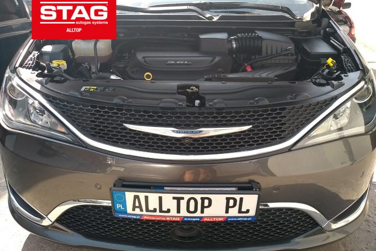 2 zbiorniki LPG w Chryslerze Pacifica 3.6 od Alltop