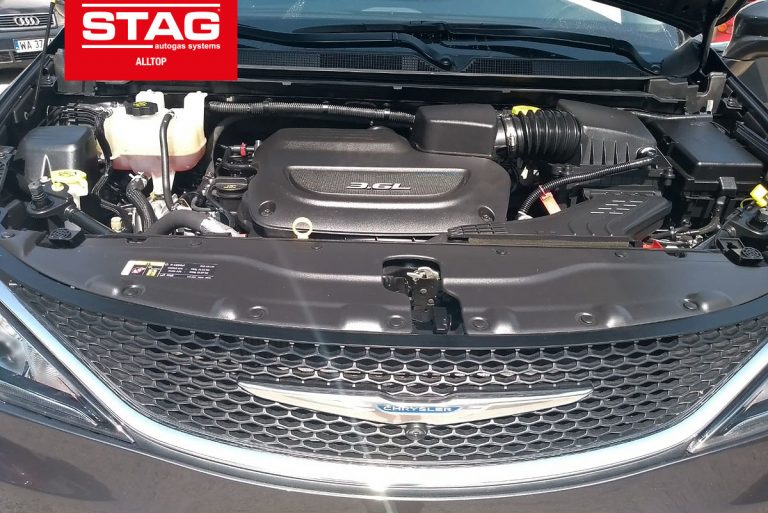 2 zbiorniki LPG w Chryslerze Pacifica 3.6 od Alltop