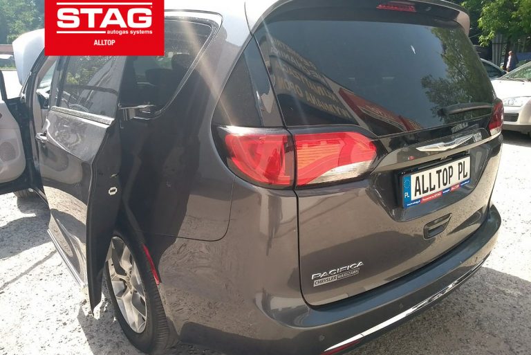 2 zbiorniki LPG w Chryslerze Pacifica 3.6 od Alltop