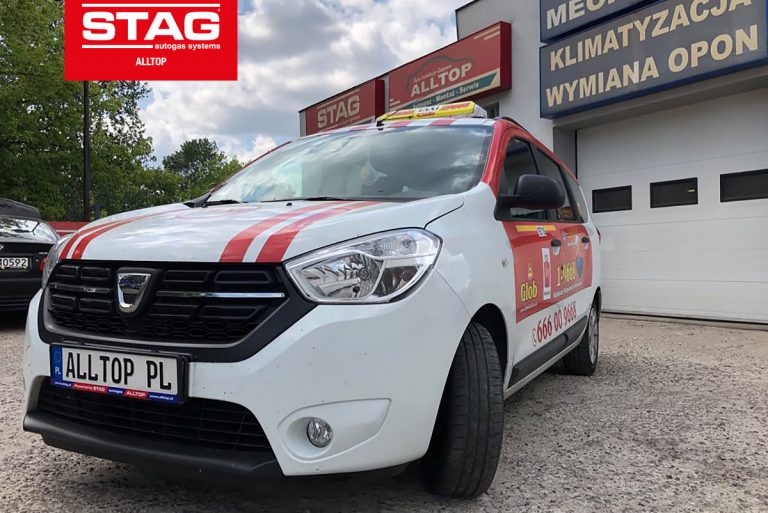 Instalacja gazowa Dacia Lodgy 2018R 1,6 102KM