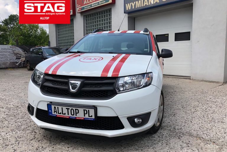 Instalacja gazowa Dacia Logan 2016R 1,1 73KM