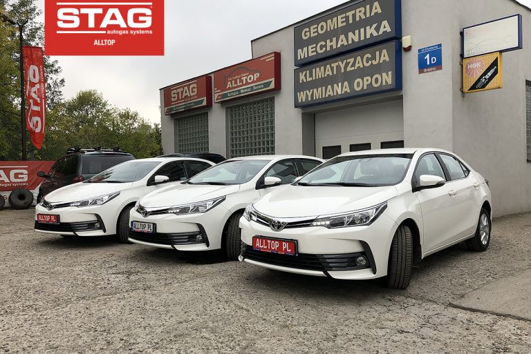 Flota Toyota Corolla 2019 1,6 130 KM