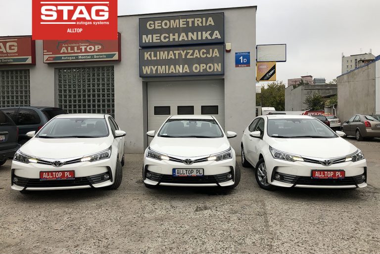 Flota Toyota Corolla 2019 1,6 130 KM