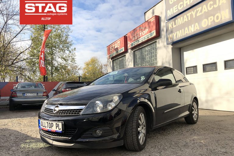 Instalacja gazowa Opel Astra GTC 2008 1,6 180KM