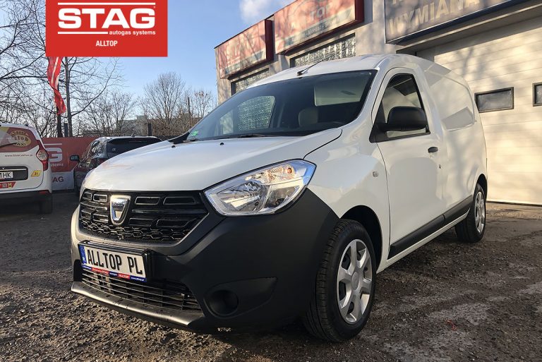 Instalacja gazowa Dacia Dokker 2019 1,6 100KM