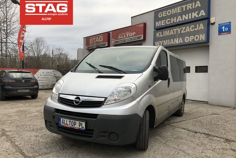 Instalacja gazowa Opel Vivaro 2010 2,0 116KM