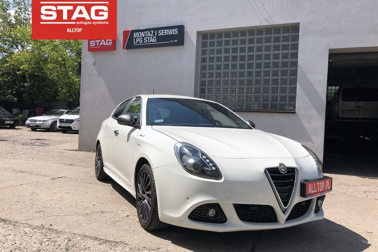 Instalacja gazowa Alfa Romeo Giulietta 2014 1,4 170KM