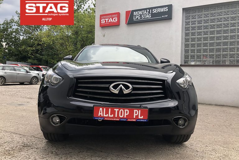 Instalacja gazowa Infinity QX70