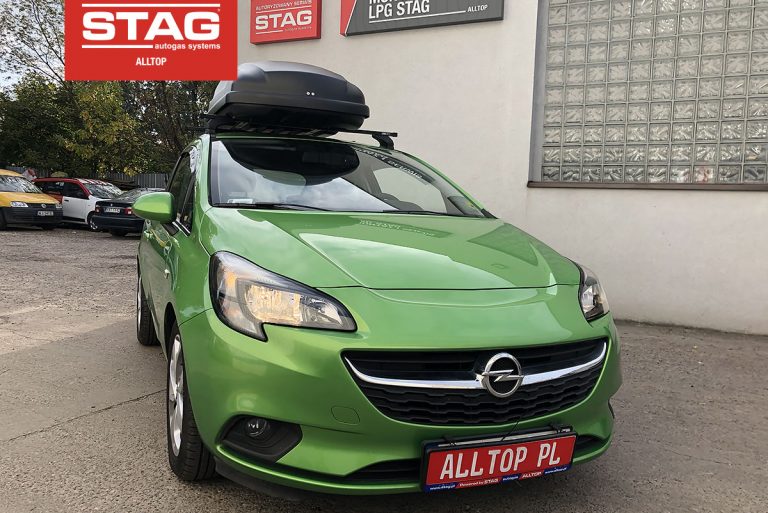 Instalacja gazowa Opel Corsa 2015 1,4 90KM