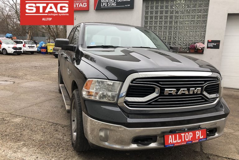 Instalacja gazowa Dodge Ram 2018 5,7 390KM