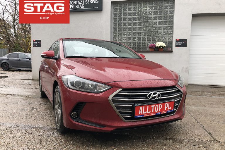 Instalacja gazowa Hyundai Elantra 2016 1,6 128KM