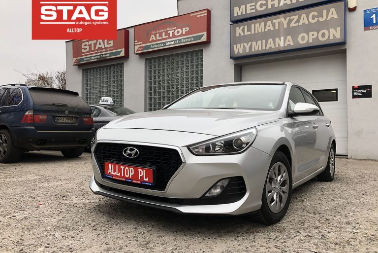 Instalacja gazowa Hyundai i30 2019 1,4 100KM