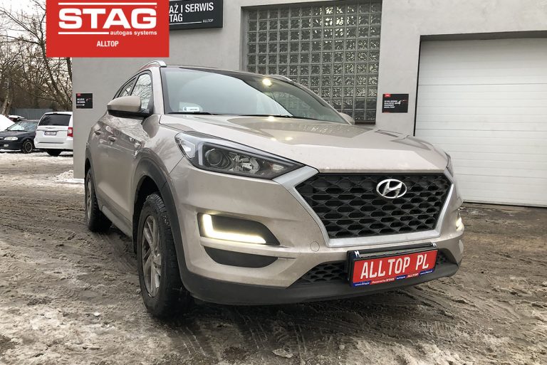 Instalacja gazowa Hyundai Tucson 2019 1,6 130KM