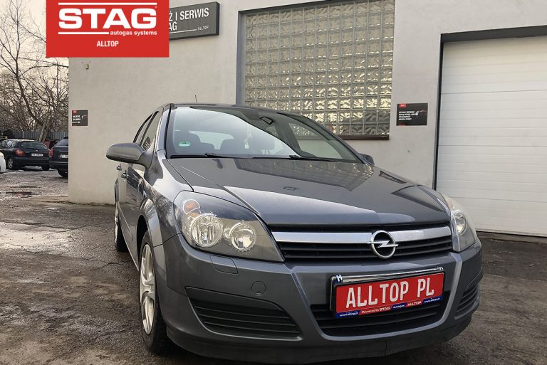 Instalacja gazowa Opel Astra 2005 1,8 125KM