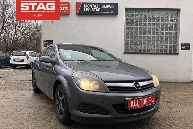 Instalacja gazowa Opel Astra 2005 1,8 125KM