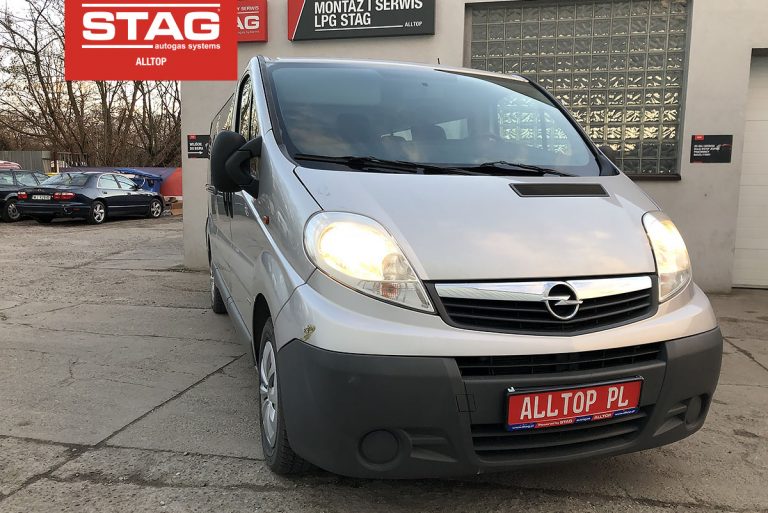 Instalacja gazowa Opel Vivaro 2002 2,0 116KM