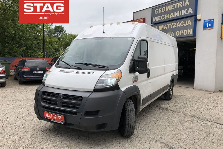 Instalacja gazowa Ram Promaster 2015 3,6 282KM