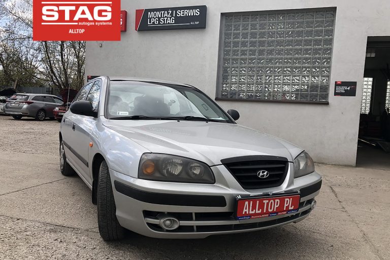 Instalacja gazowa Hyundai Elantra 2006 1,6 107KM