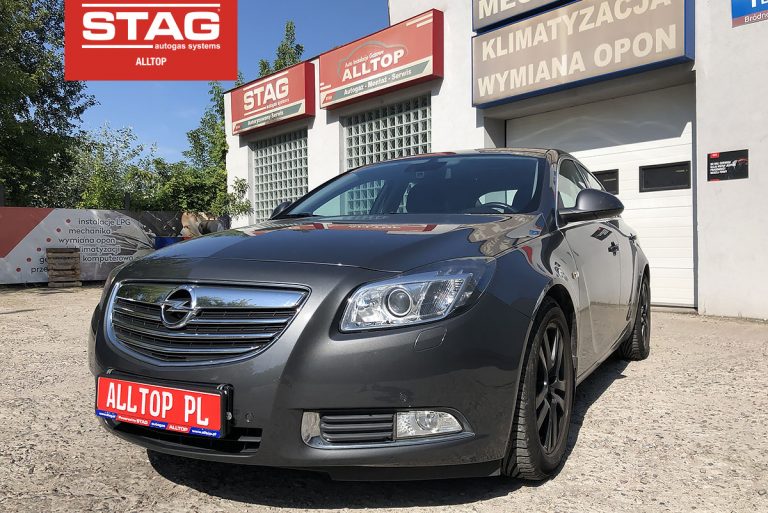 Instalacja gazowa Opel Insignia 2010 1,6 180KM