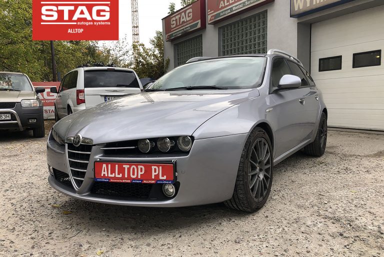 Instalacja gazowa Alfa Romeo 159 2008 3,2 260KM