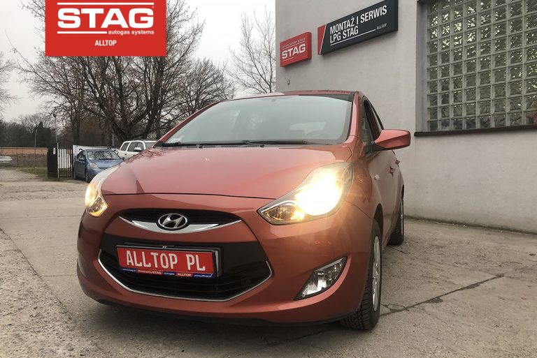 Instalacja gazowa Hyundai i20 2011 1,4 90KM