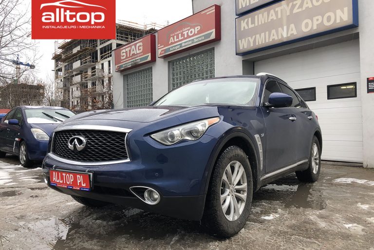 Instalacja gazowa Infinity QX70 2017 3,7 320KM