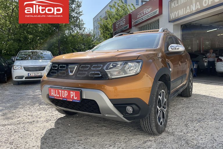 Instalacja gazowa Dacia Duster 2019 1,6 115KM