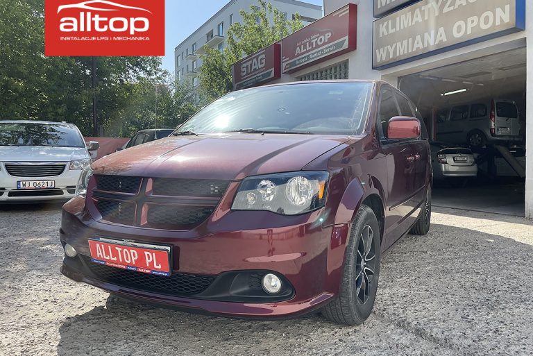 Instalacja gazowa Dodge Caravan 2017 3.6 285KM