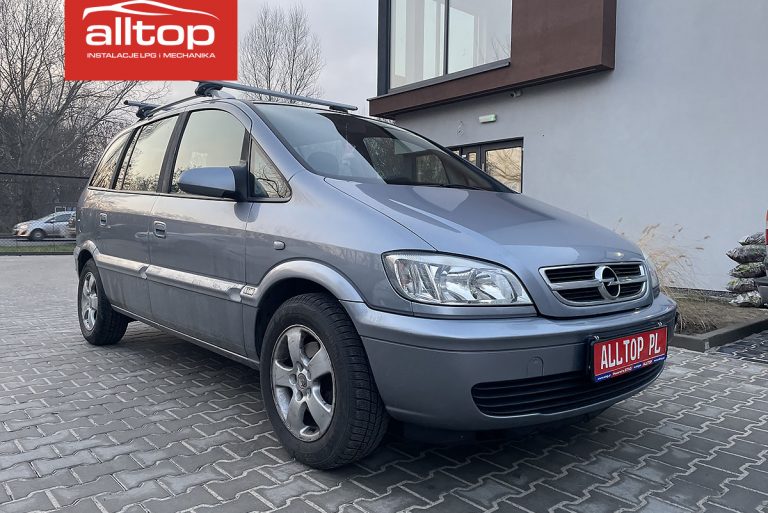 Instalacja gazowa Opel Zafira 2005 1,8 125KM